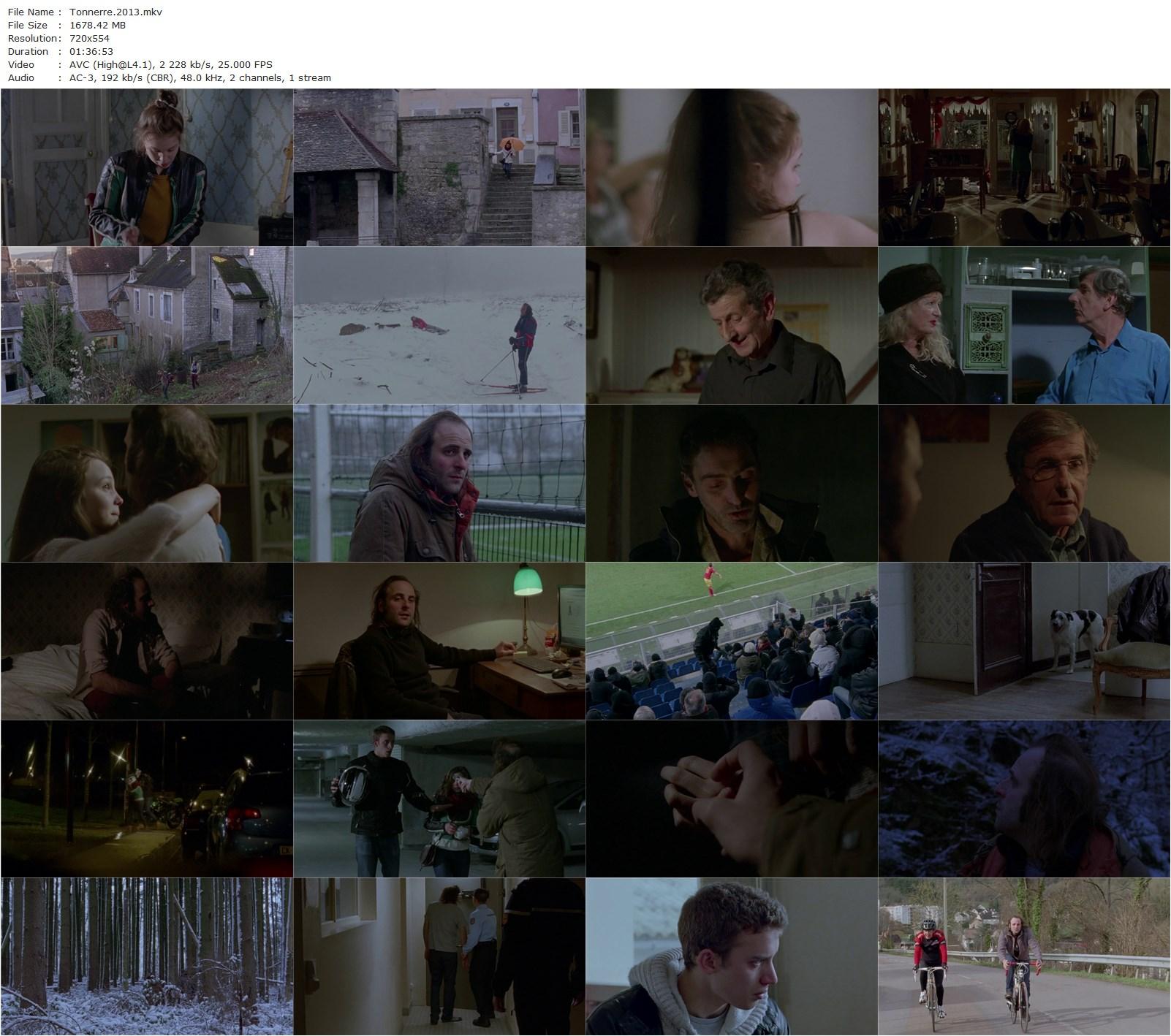 Tonnerre (2013) Guillaume Brac, Vincent Macaigne, Solène Rigot, Bernard Menez-poster