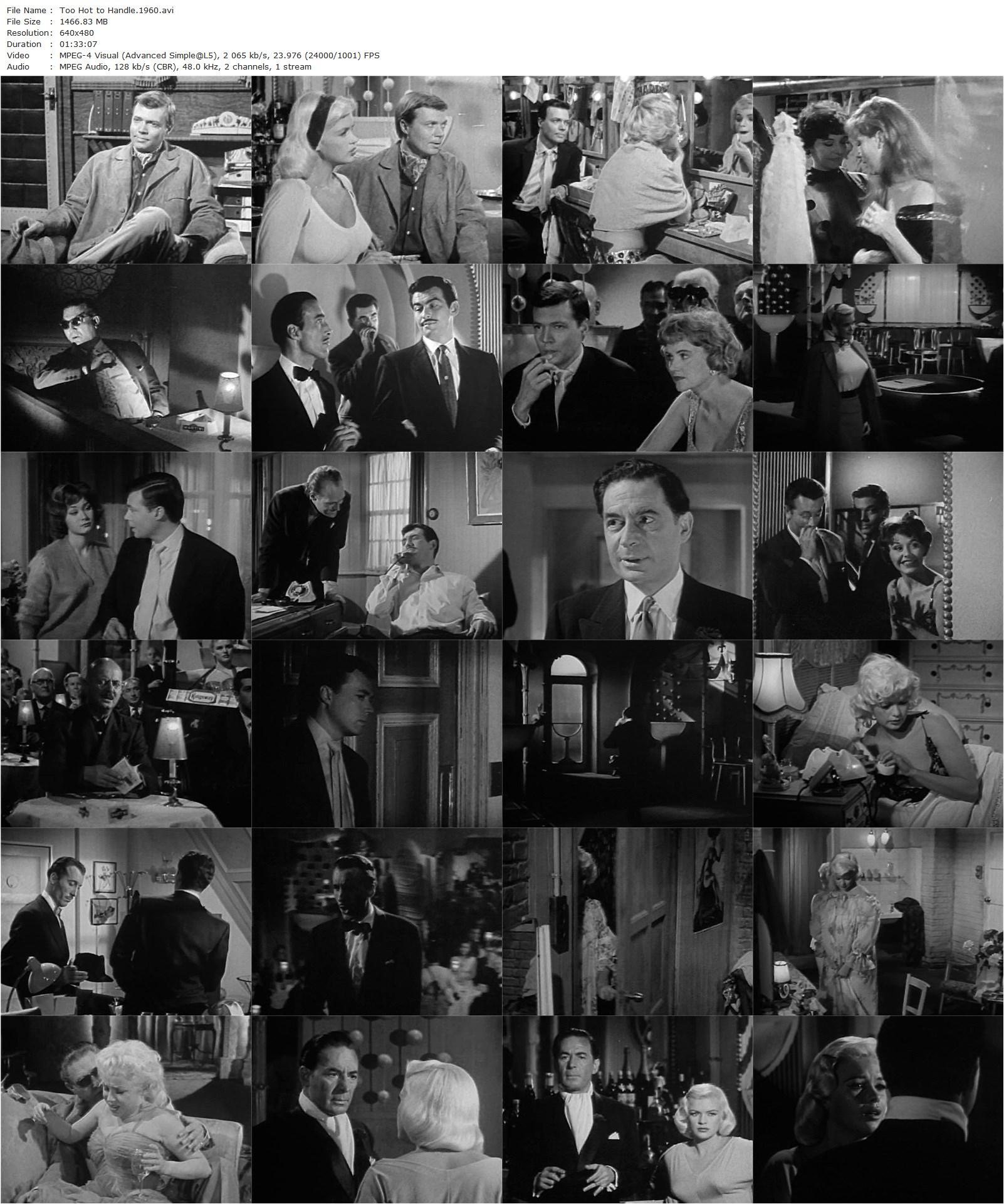 Too Hot to Handle (1960) Terence Young, Jayne Mansfield, Leo Genn, Karlheinz Böhm-poster