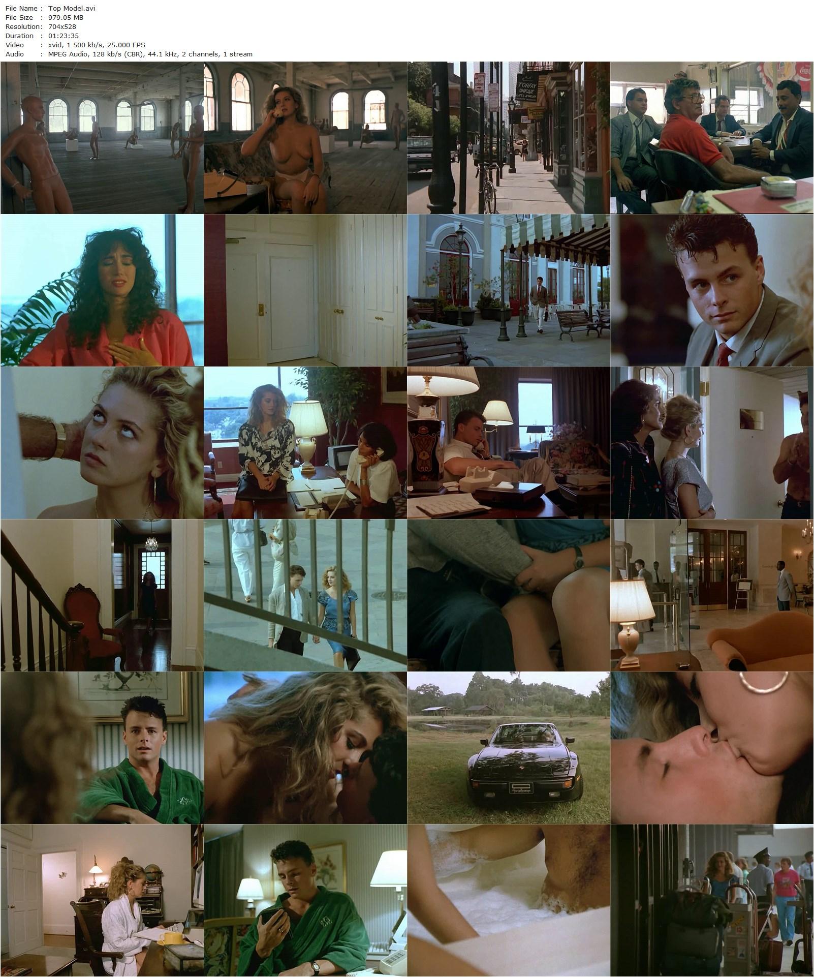 Top Model (1988) Joe D’Amato, Jessica Moore, James Sutterfield, Ale Dugas-poster