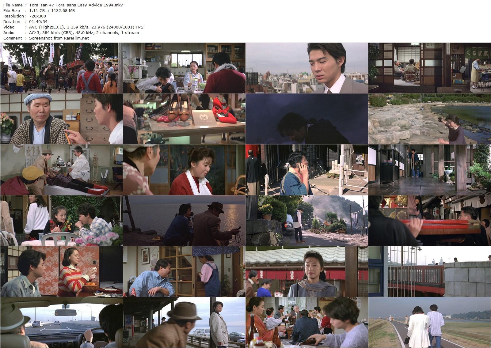 Tora-san 47 / Otoko wa tsurai yo: Haikei, Kuruma Torajiro sama (1994) Yôji Yamada, Kiyoshi Atsumi, Chieko Baishô, Hidetaka Yoshioka-poster