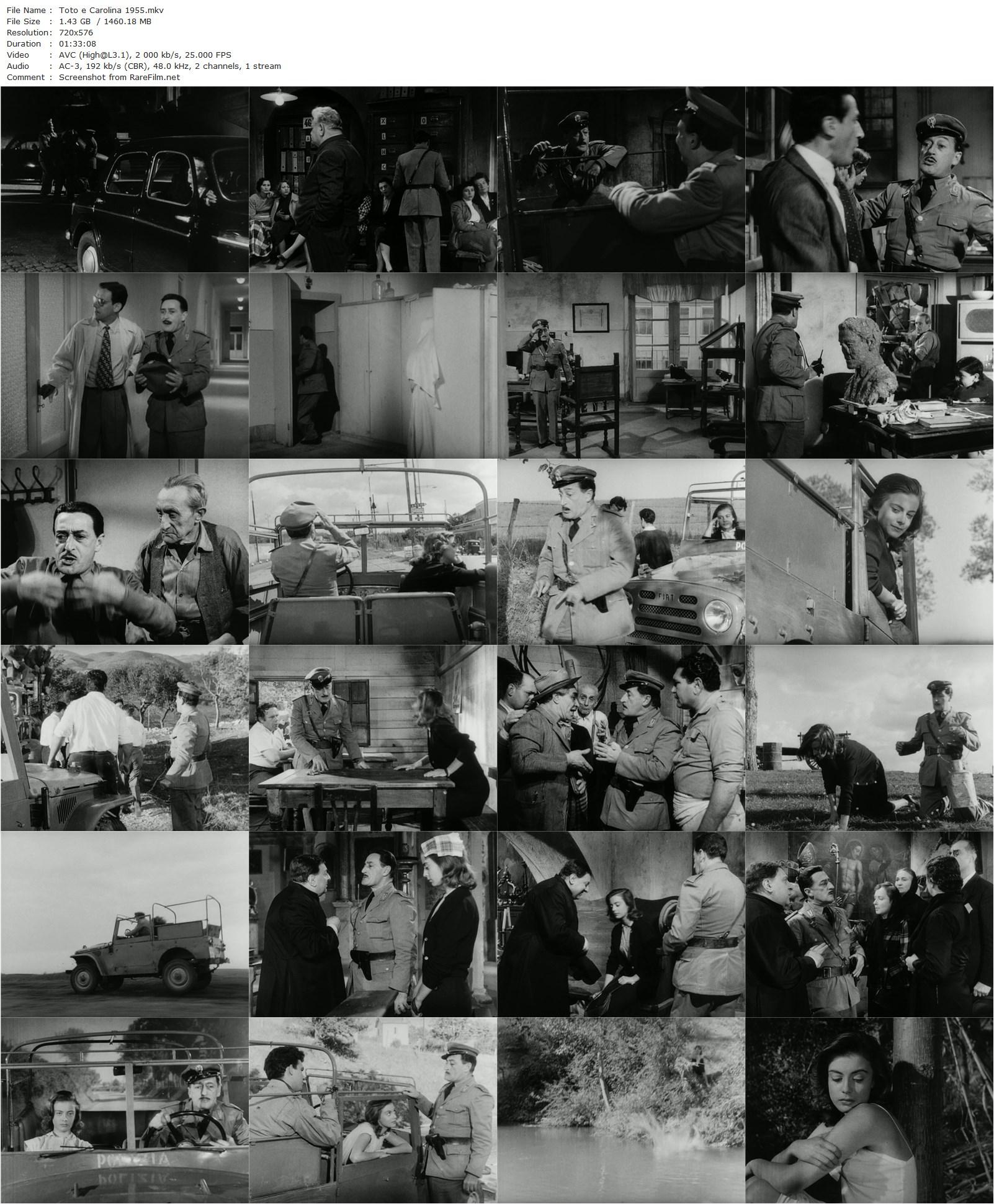 Totò e Carolina (1955) Mario Monicelli, Totò, Anna Maria Ferrero, Arnoldo Foà-poster