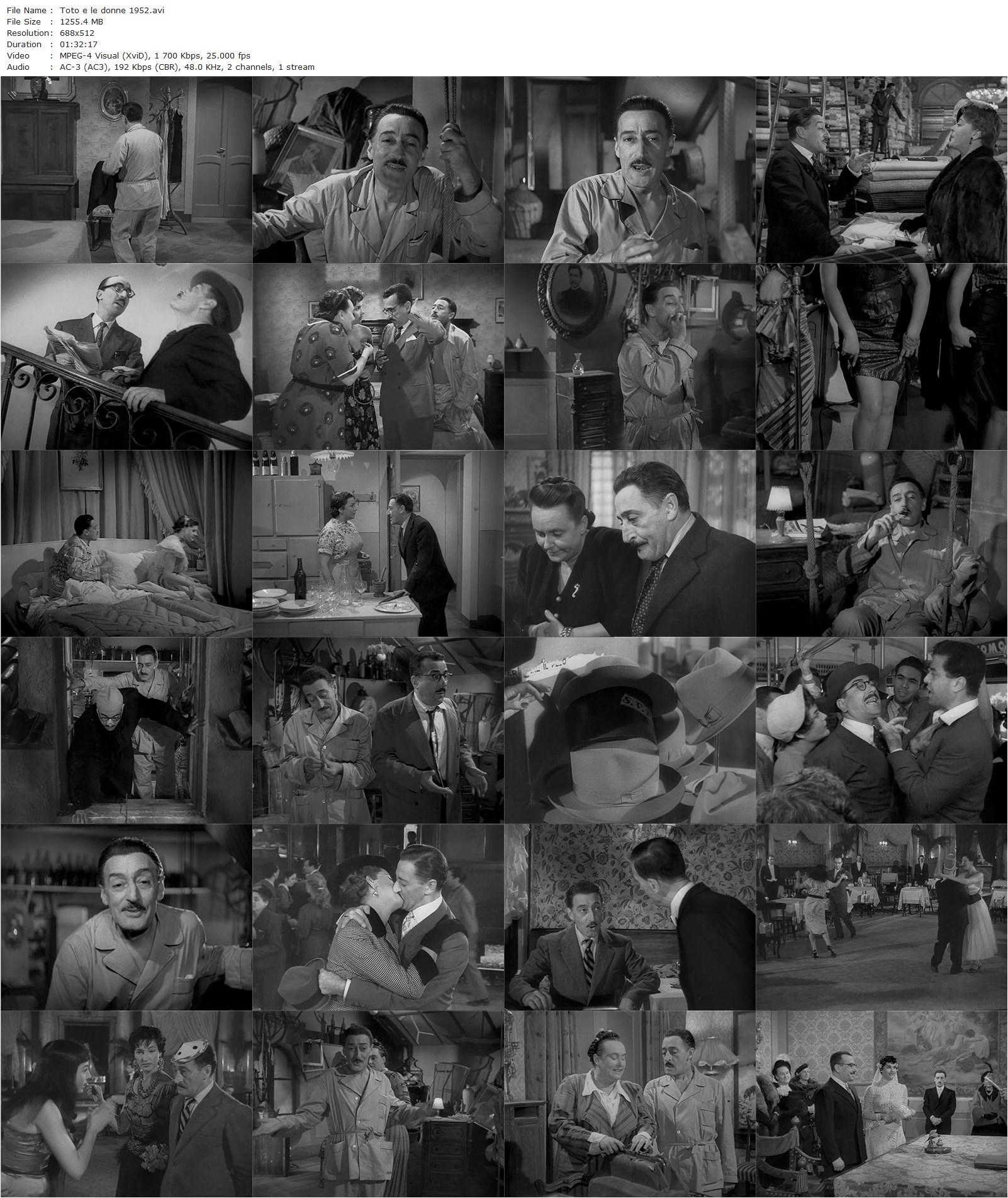 Toto and the Women / Totò e le donne (1952) Mario Monicelli, Steno, Totò, Lea Padovani, Franca Faldini-poster