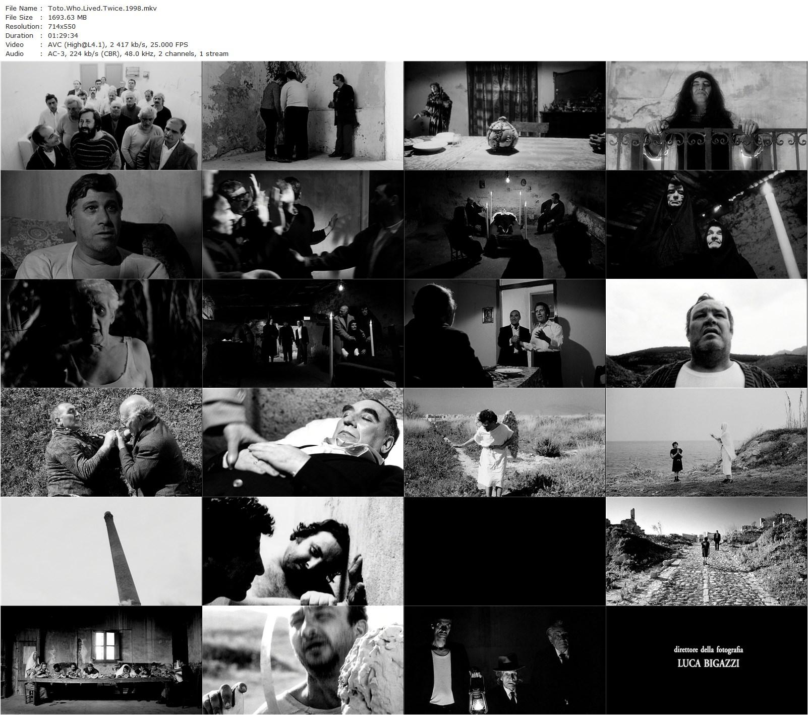 Toto Who Lived Twice AKA Totò che visse due volte (1998) Daniele Ciprì, Franco Maresco, Marcello Miranda, Carlo Giordano, Pietro Arciadiacono-poster