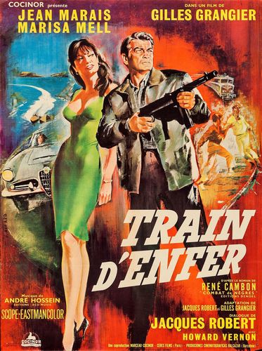 Operation Double Cross / Train d’enfer (1965) Gilles Grangier, Jean Marais, Marisa Mell, Gérard Tichy