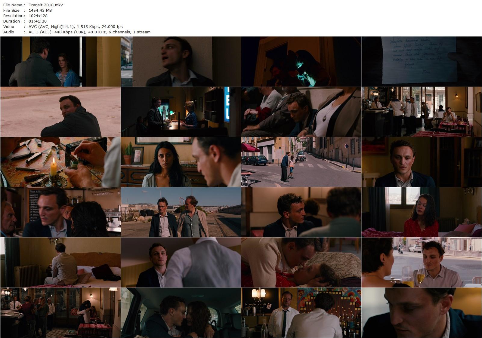 Transit (2018) Christian Petzold, Franz Rogowski, Paula Beer, Godehard Giese-poster