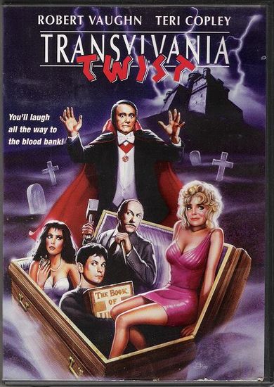 Transylvania Twist (1989) Jim Wynorski, Robert Vaughn, Teri Copley, Steve Altman, Comedy, Fantasy