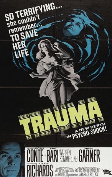 Trauma (1962) Robert M. Young, John Conte, David Garner, Lorrie Richards, Thriller, Mystery, Horror