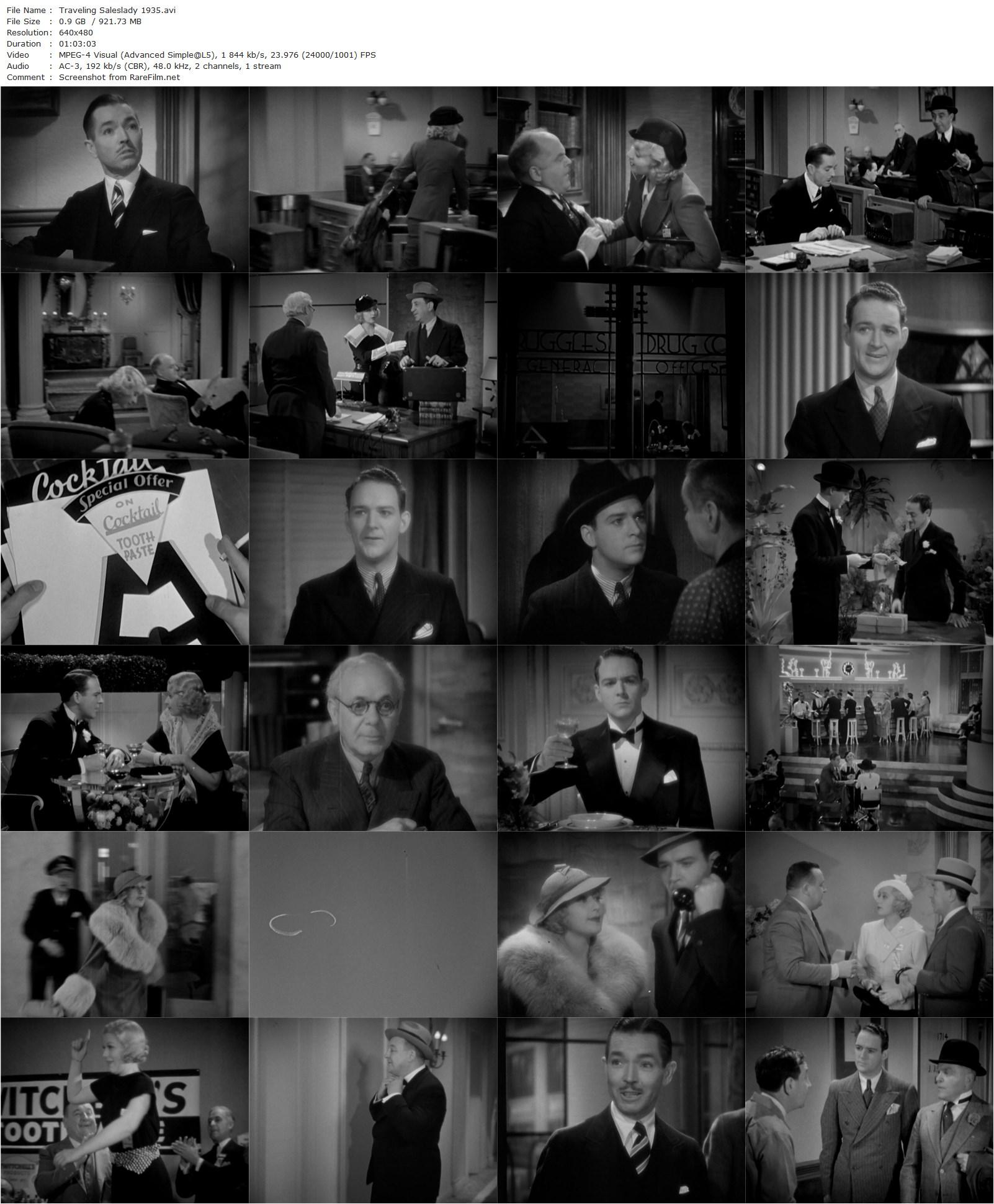 Traveling Saleslady (1935)-poster