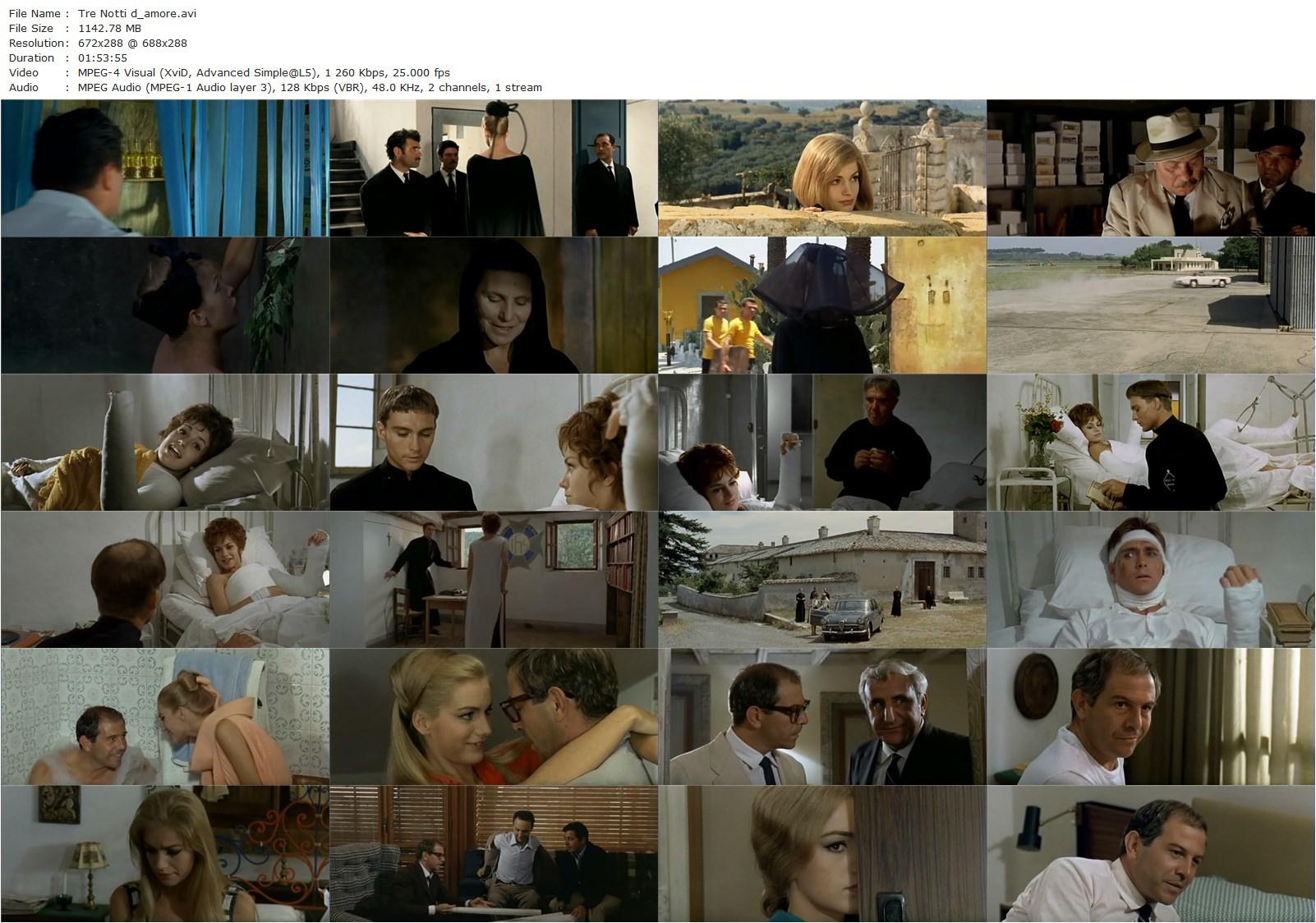 Three Nights of Love / 3 notti d’amore (1964) Renato Castellani, Luigi Comencini, Catherine Spaak, John Phillip Law, Renato Salvatori-poster