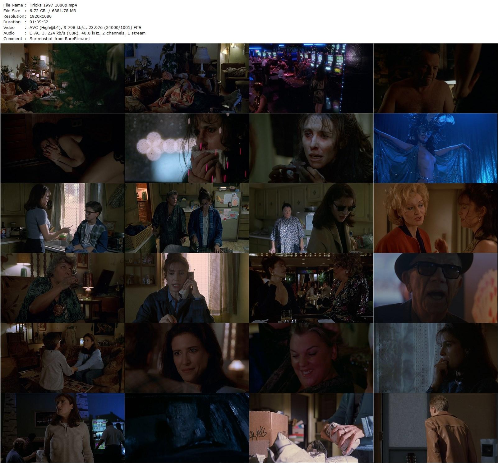 Tricks (1997) Kenneth Fink, Mimi Rogers, Tyne Daly, Callum Keith Rennie-poster