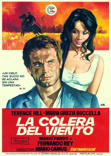 The Wind’s Fierce / La colera del viento (1970) Mario Camus, Terence Hill, Maria Grazia Buccella, Mario Pardo