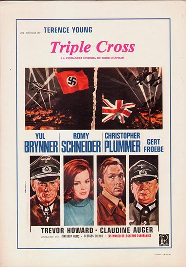 Triple Cross (1966) Terence Young, Christopher Plummer, Romy Schneider, Trevor Howard