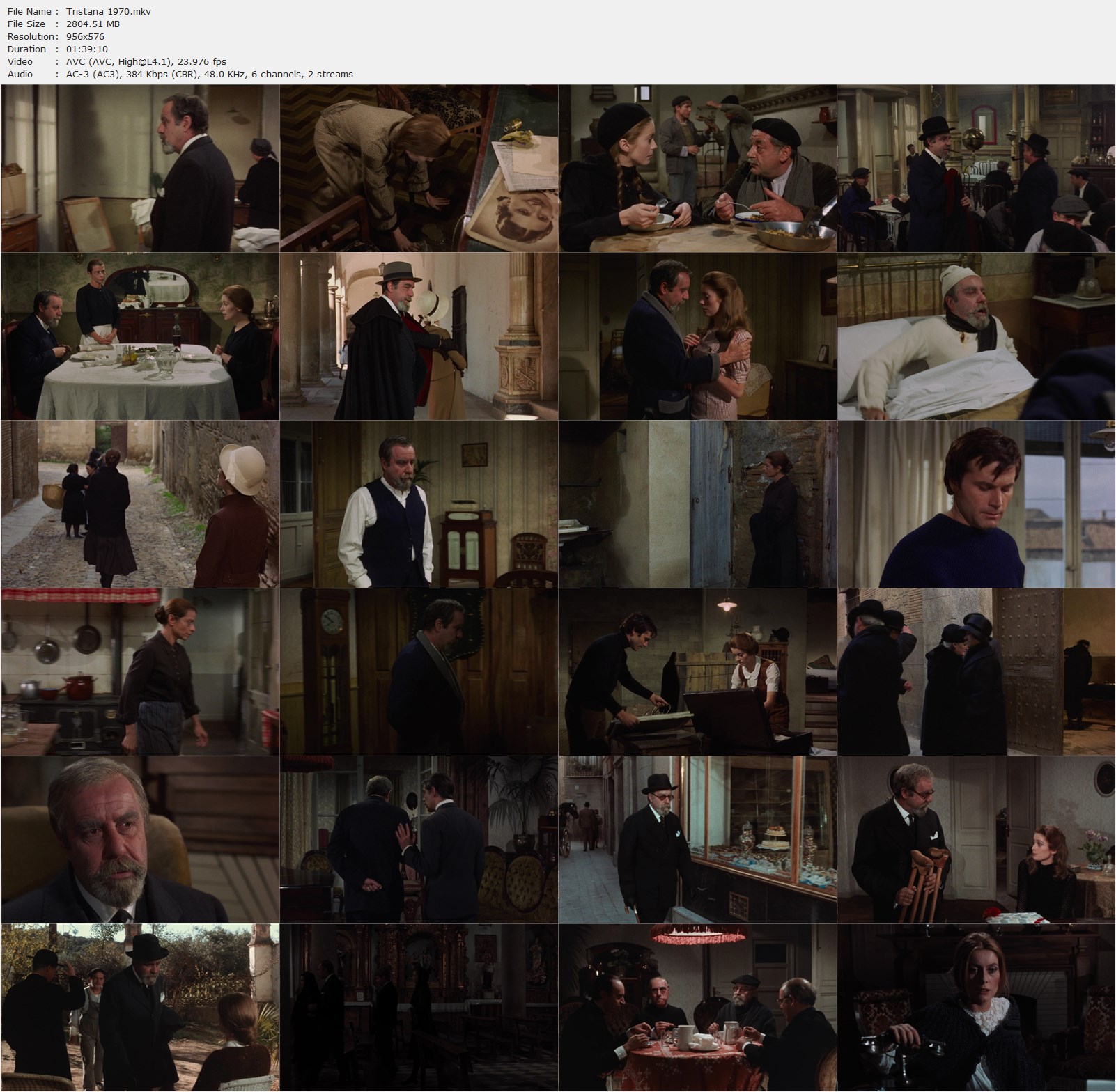 Tristana (1970) Luis Buñuel, Catherine Deneuve, Fernando Rey, Franco Nero, Drama-poster