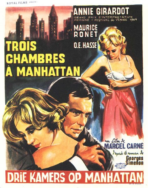 Three Rooms in Manhattan / Trois chambres à Manhattan (1965) Marcel Carné, Annie Girardot, Maurice Ronet, O.E. Hasse