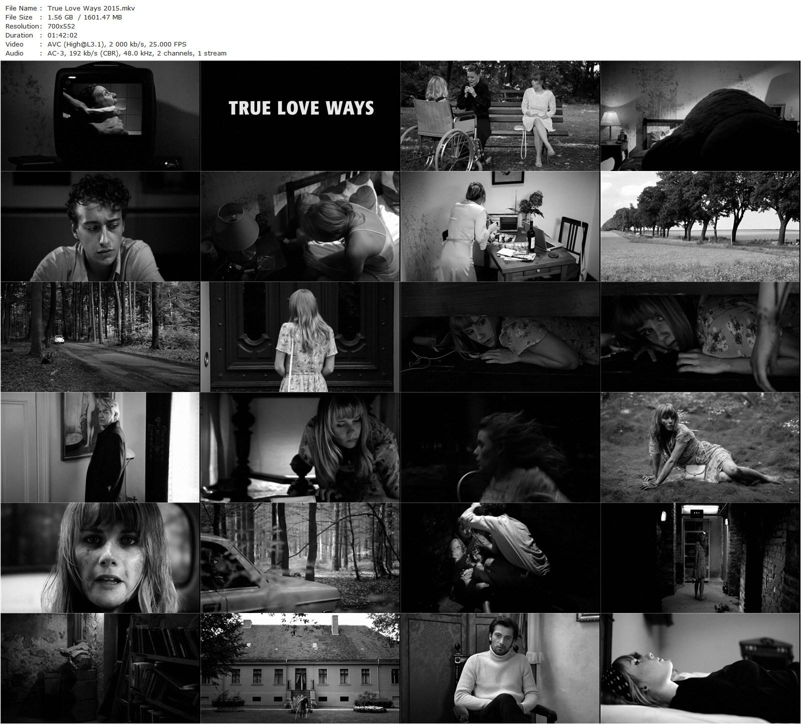 True Love Ways (2015) Mathieu Seiler, Anna Hausburg, David C. Bunners, Kai Michael Müller-poster