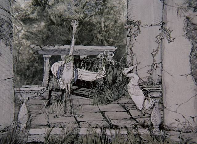 Tsaplya i zhuravl (1974)-poster