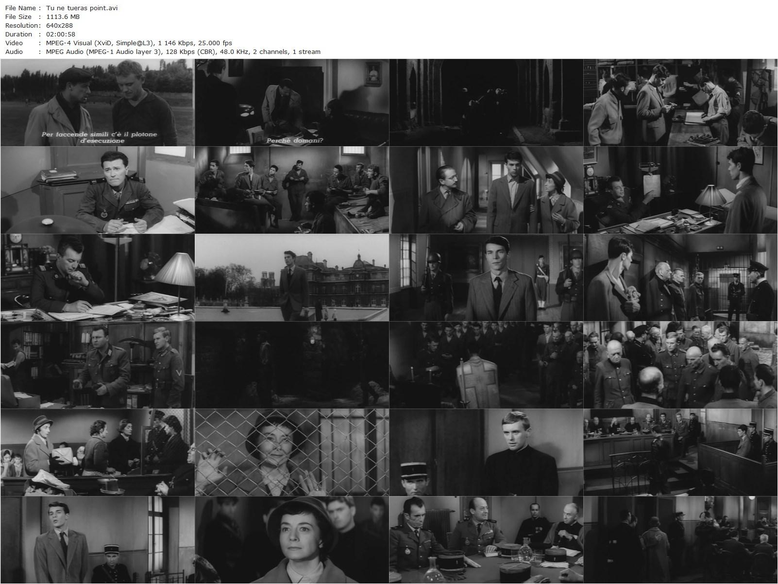 Thou Shalt Not Kill (1961) Claude Autant-Lara, Laurent Terzieff, Horst Frank, Mica Orlovic-poster