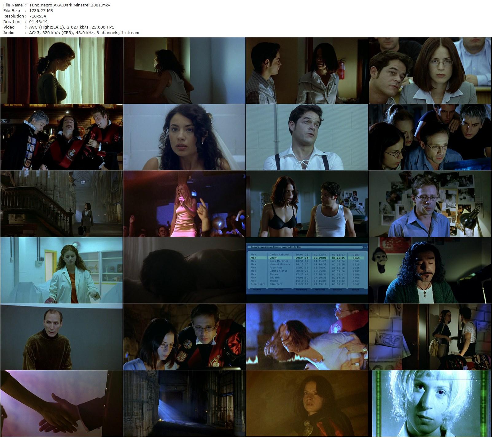 Black Serenade AKA Tuno negro (2001) Pedro L. Barbero, Vicente J. Martín, Silke, Jorge Sanz, Fele Martínez-poster