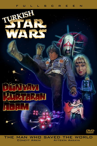 Turkish Star Wars AKA Dünyayi Kurtaran Adam (1982) Çetin Inanç, Cüneyt Arkin, Aytekin Akkaya, Füsun Uçar