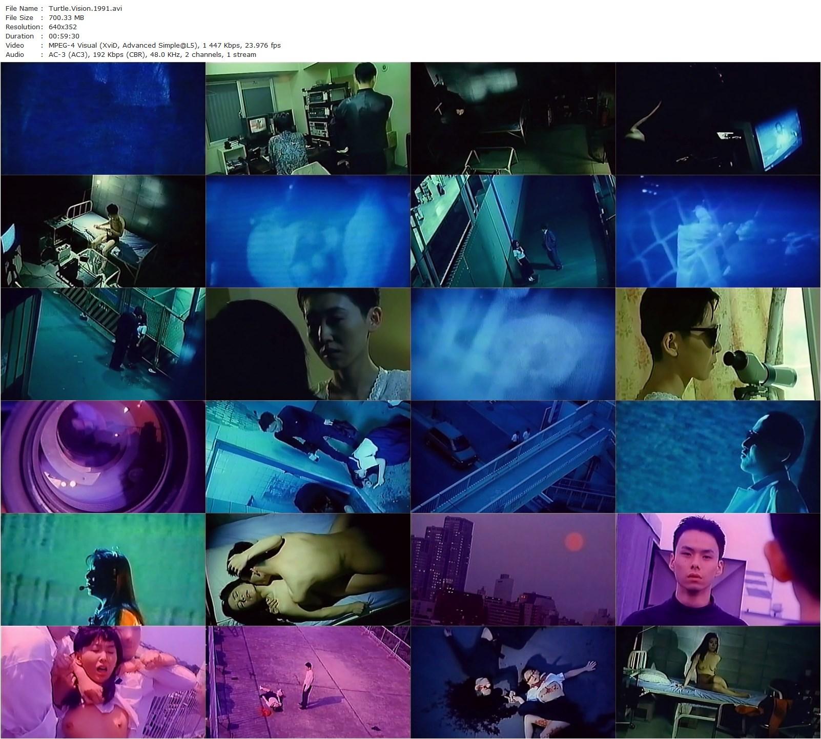 Turtle Vision (1991) Hisayasu Satô, Rei Takagi, Naomi Sugishita, Miki Fukada-poster