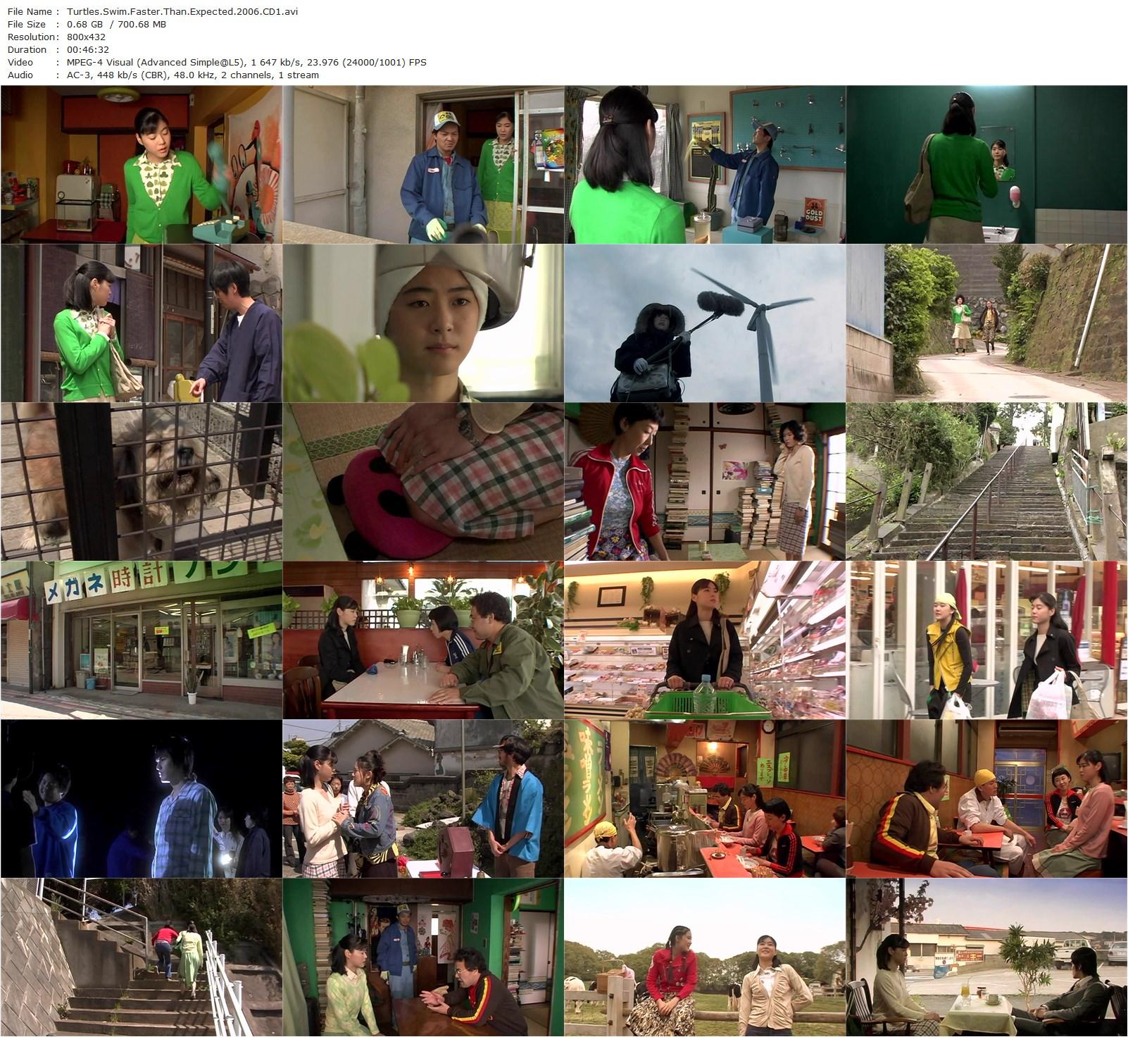 Turtles Swim Faster Than Expected AKA Kame wa igai to hayaku oyogu (2005) Satoshi Miki, Juri Ueno, Yû Aoi, Ryô Iwamatsu-poster