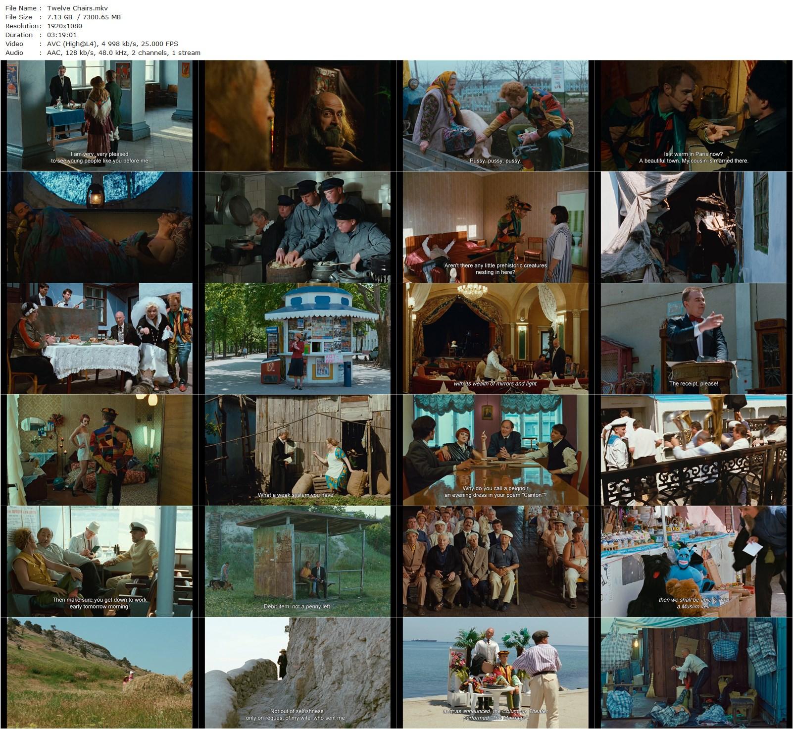 Twelve Chairs AKA Zwölf Stühle (2004) Ulrike Ottinger, Georgiy Deliev, Gennadiy Skarga, Svetlana Dyagilyeva-poster