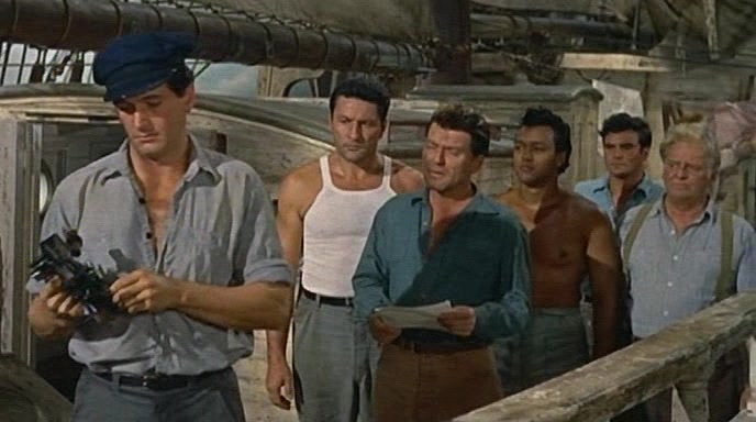 Twilight for the Gods (1958) Joseph Pevney, Rock Hudson, Cyd Charisse, Arthur Kennedy-poster