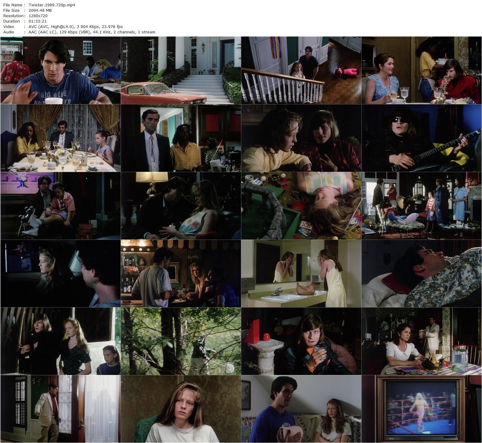 Twister (1989) Michael Almereyda, Harry Dean Stanton, Suzy Amis, Crispin Glover-poster