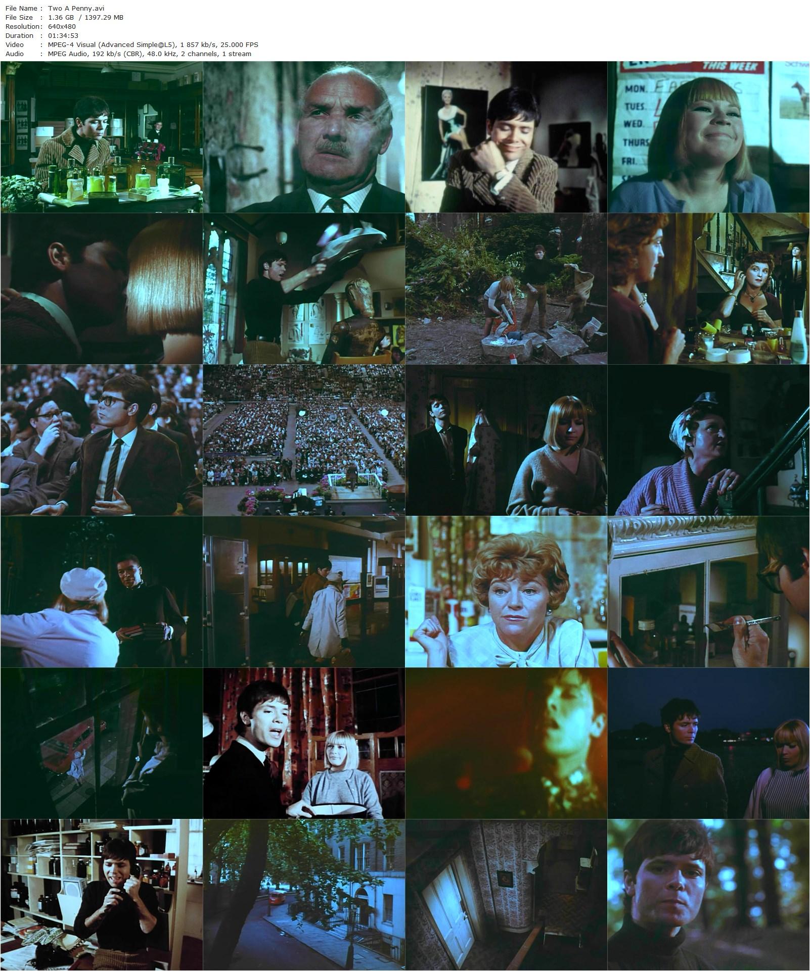 Two a Penny (1967) James F. Collier, Cliff Richard, Dora Bryan, Avril Angers-poster