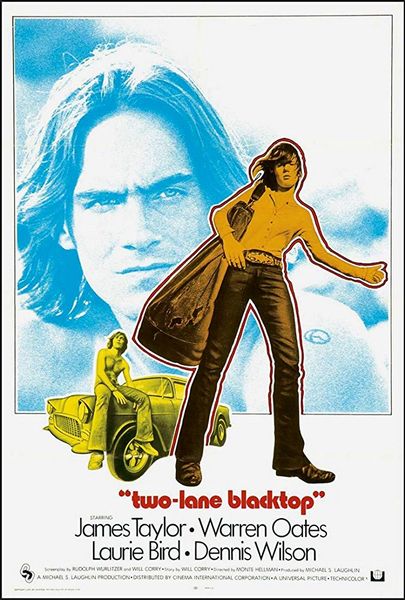 Two-Lane Blacktop (1971) Monte Hellman, James Taylor, Warren Oates, Laurie Bird