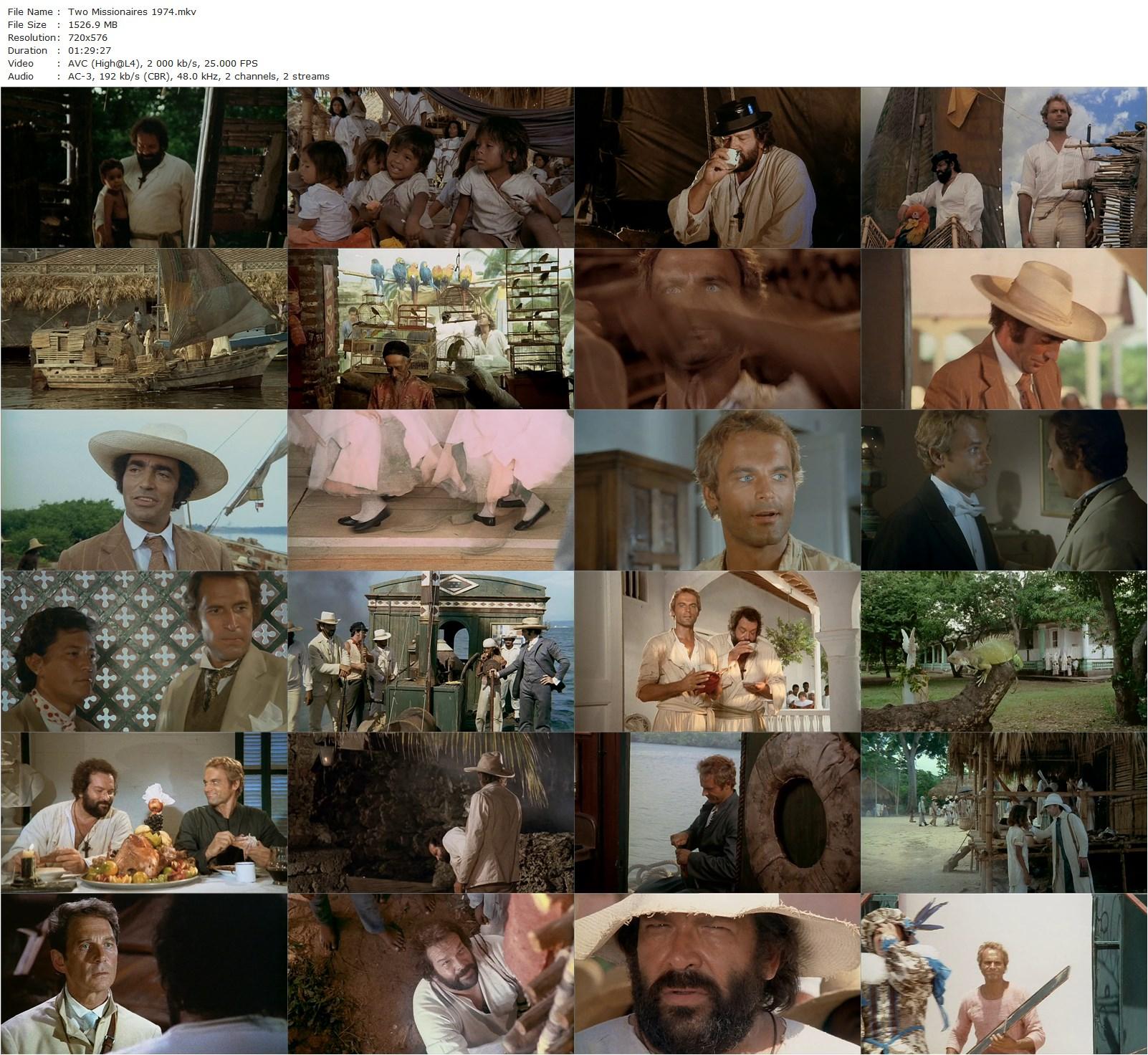 The Two Missionaries AKA Porgi l’altra guancia (1974) Franco Rossi, Terence Hill, Bud Spencer, Jean-Pierre Aumont-poster