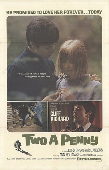 Two a Penny (1967) James F. Collier, Cliff Richard, Dora Bryan, Avril Angers