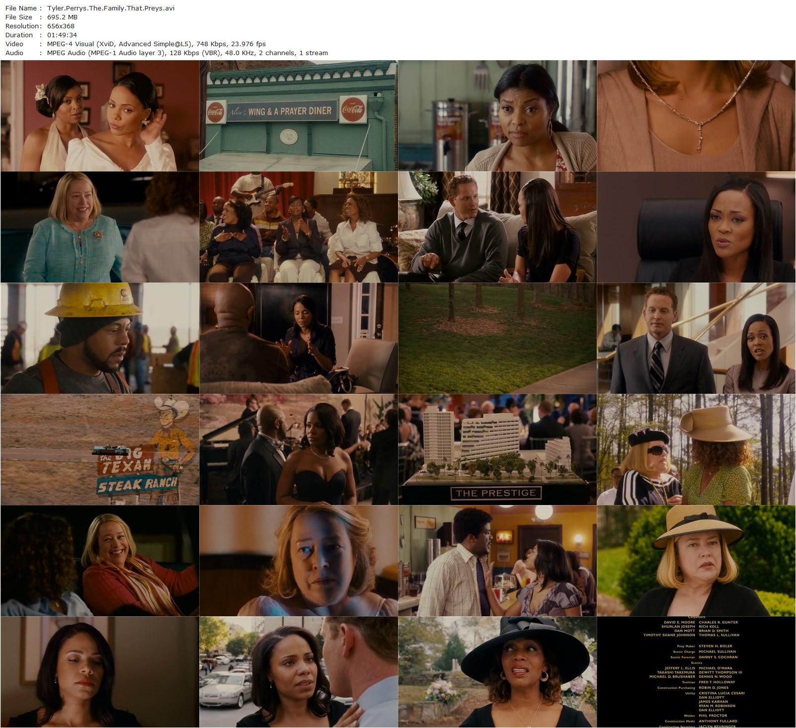 The Family That Preys (2008) Tyler Perry, Kathy Bates, Alfre Woodard, Sanaa Lathan-poster