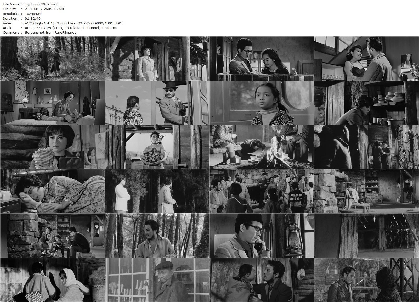 Typhoon / Tai feng (1962) Lei Pan, Hsiao-Yun Chiang, Shih Chin, Ming Lei-poster