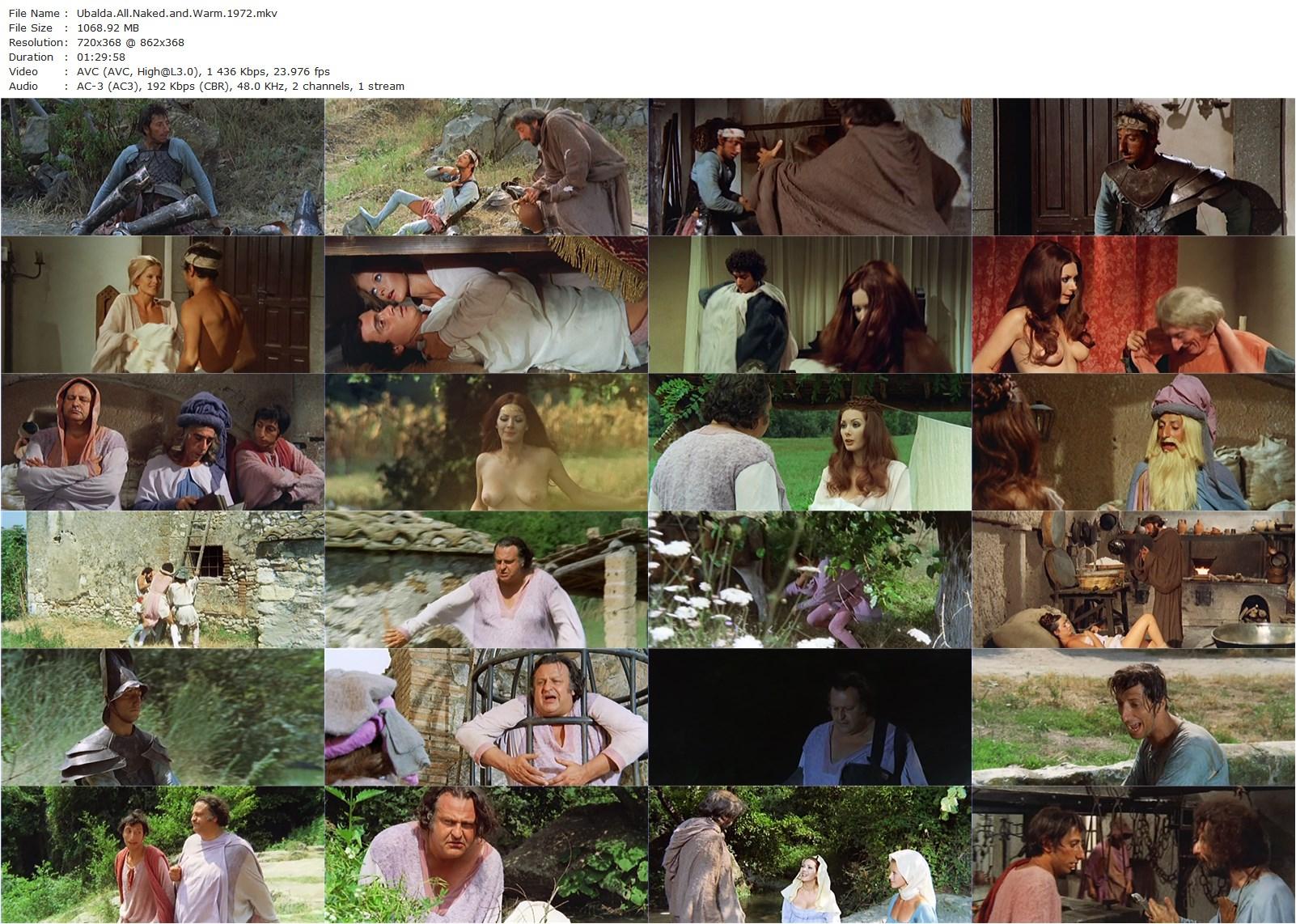 Ubalda, All Naked and Warm (1972) Mariano Laurenti, Edwige Fenech, Pippo Franco, Karin Schubert-poster