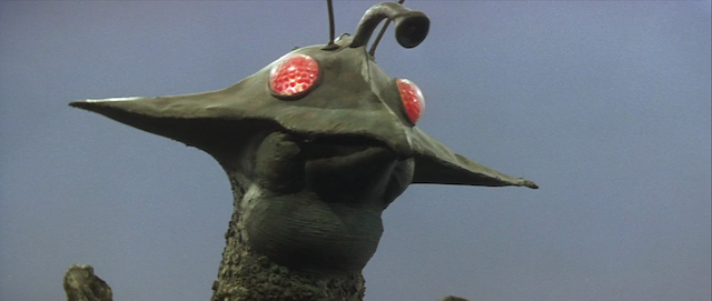 Uchû daikaijû Girara AKA The X from Outer Space (1967) by Kazui Nihonmatsu-poster