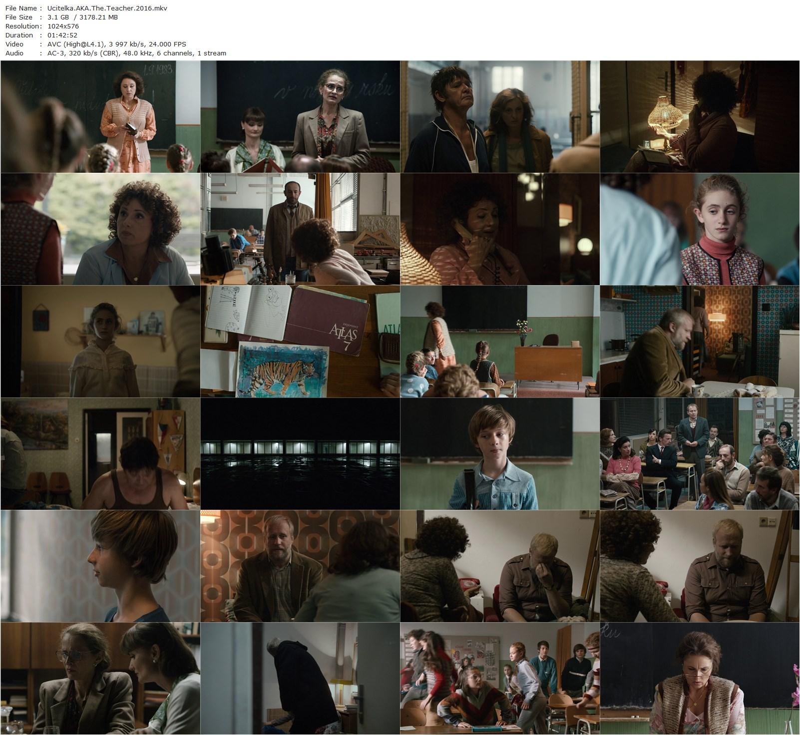 The Teacher / Ucitelka (2016) Jan Hrebejk, Zuzana Mauréry, Zuzana Konecná, Csongor Kassai-poster