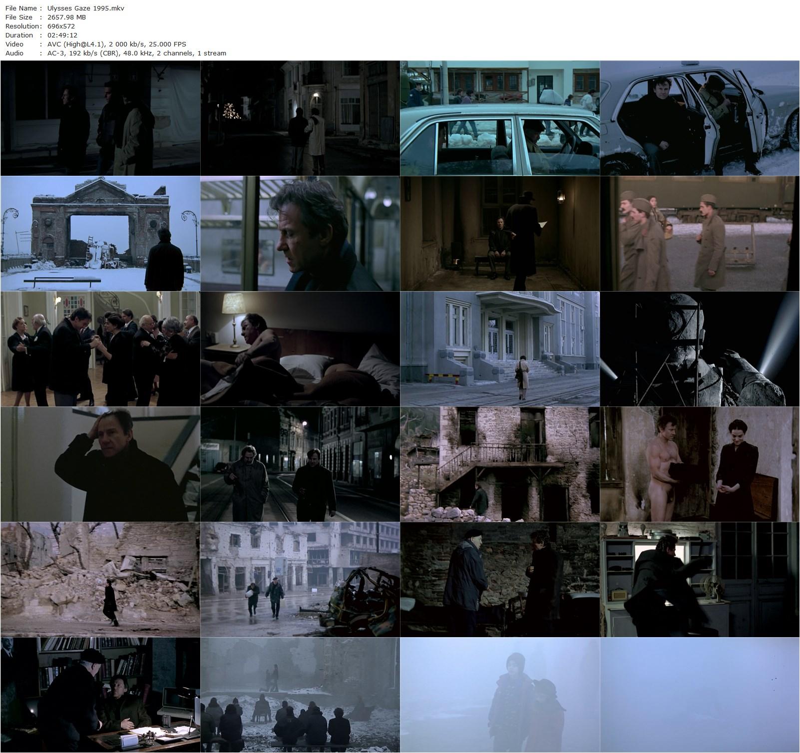 Ulysses’ Gaze AKA To vlemma tou Odyssea (1995) Theodoros Angelopoulos, Harvey Keitel, Maia Morgenstern, Erland Josephson-poster