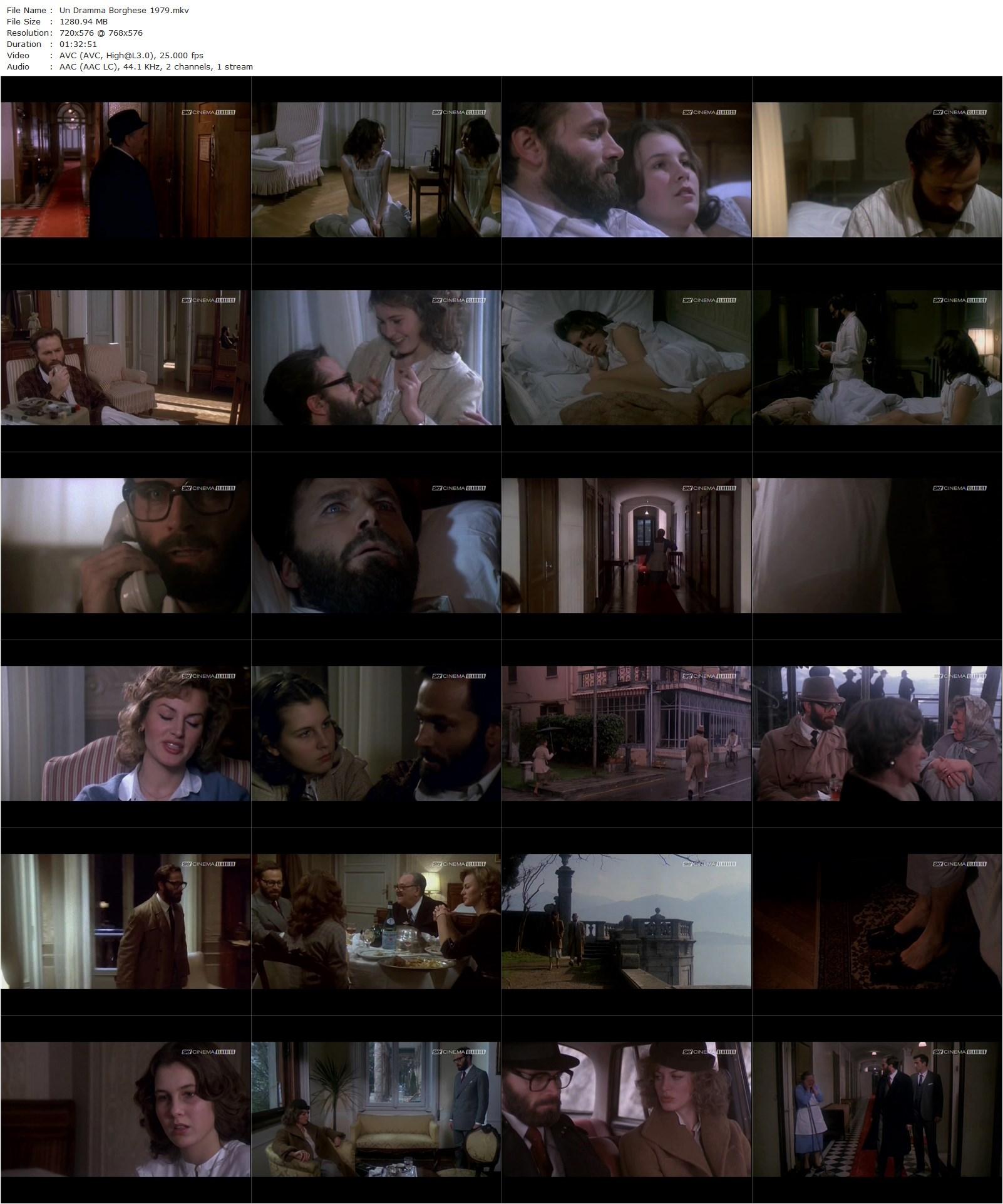 Un dramma borghese (1979) Florestano Vancini, Franco Nero, Dalila Di Lazzaro, Lara Wendel-poster