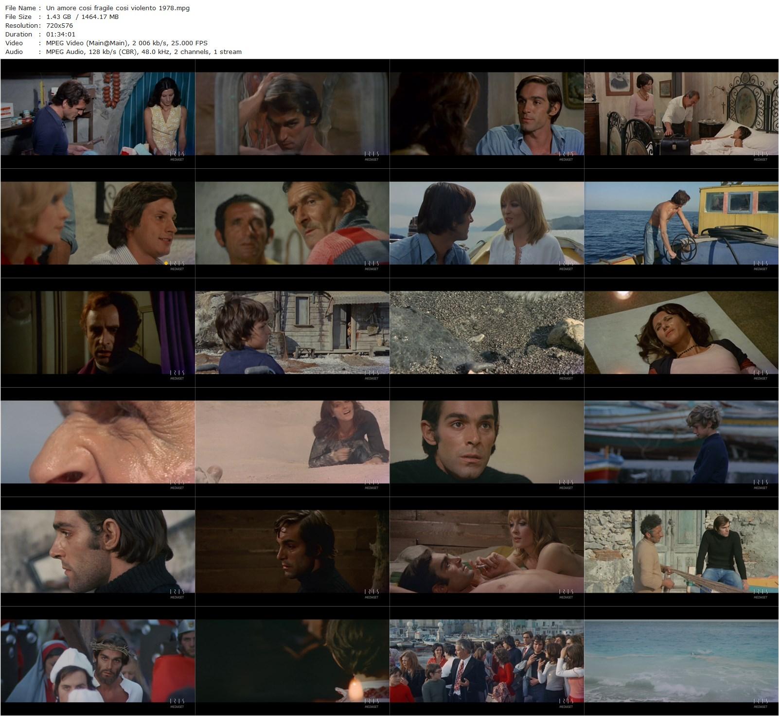 Love, So Violent, So Fragile / Un amore così fragile, così violento (1973) Leros Pittoni, Fabio Testi, Paola Pitagora, Daniele Dublino-poster