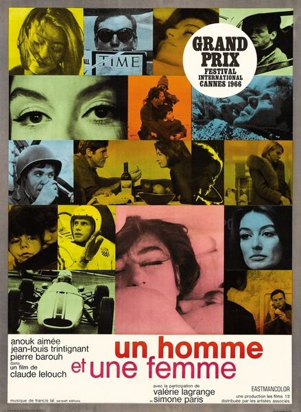 Un homme et une femme / A Man and a Woman (1966) Claude Lelouch, Anouk Aimée, Jean-Louis Trintignant, Pierre Barouh, Drama, Romance
