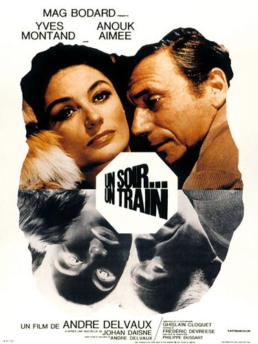 One Night… a Train / Un soir, un train (1968) André Delvaux, Yves Montand, Anouk Aimée, Adriana Bogdan