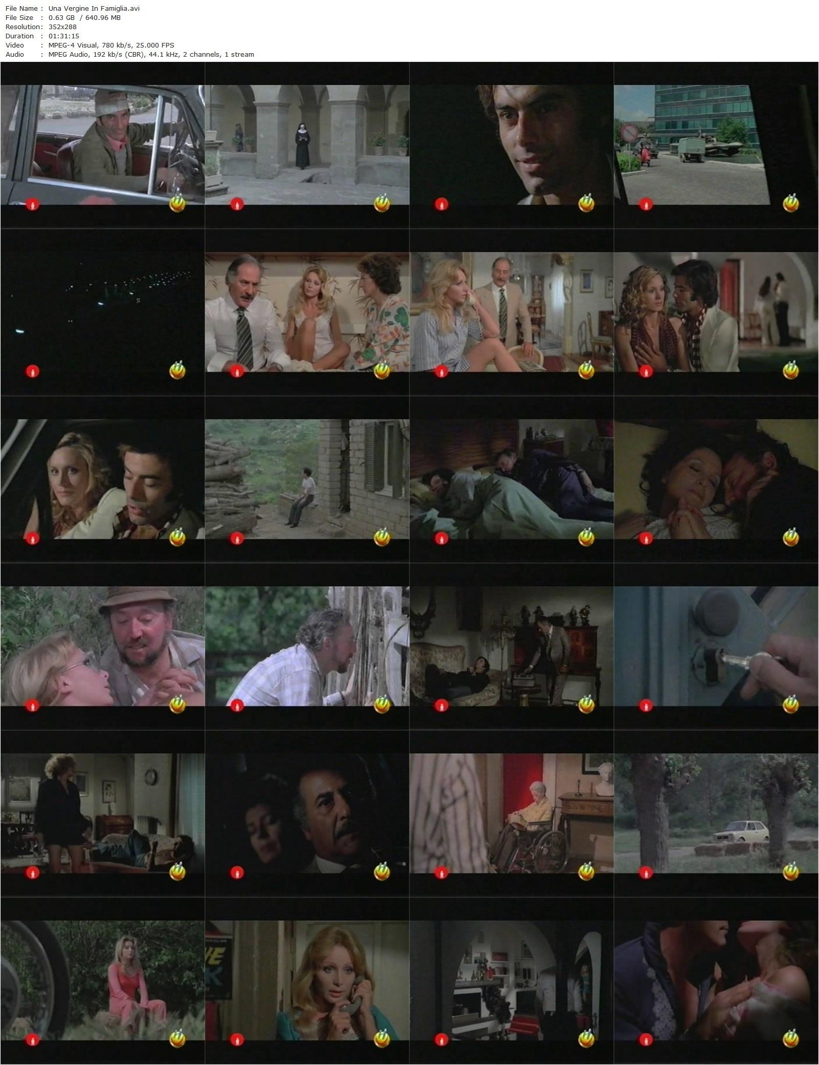 A Virgin in the Family AKA Una vergine in famiglia (1975) Mario Siciliano, Franca Gonella, Gianni Dei, Femi Benussi-poster