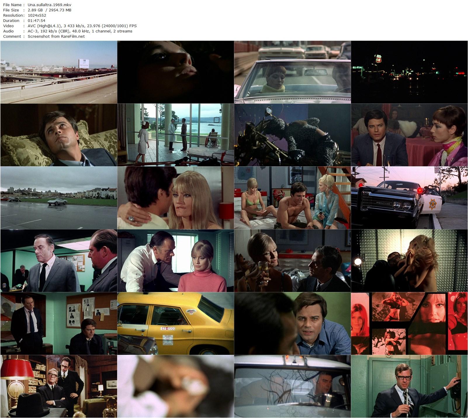 Perversion Story / Una sull’altra (1969) Lucio Fulci, Jean Sorel, Marisa Mell, Elsa Martinelli-poster