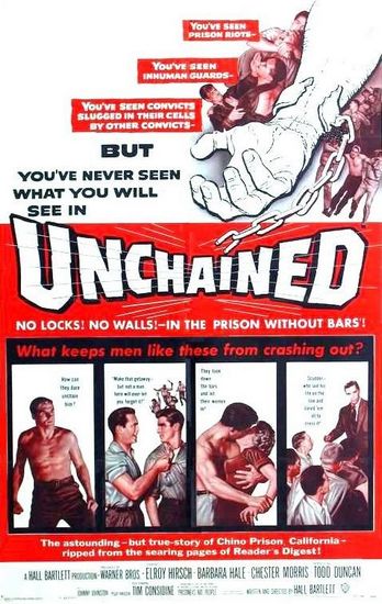 Unchained (1955) Hall Bartlett, Elroy ‘Crazylegs’ Hirsch, Barbara Hale, Chester Morris