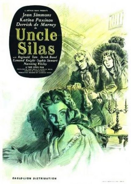 Uncle Silas (1947) Charles Frank, Jean Simmons, Derrick De Marney, Katina Paxinou, Drama, Horror, Mystery, Thriller