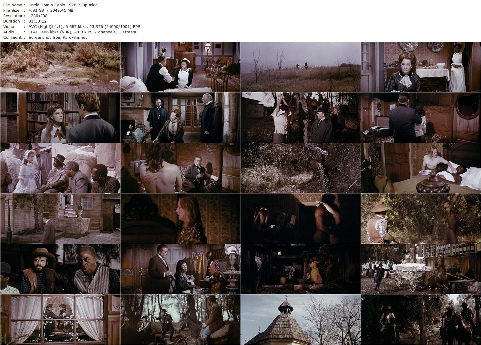 Uncle Tom’s Cabin (1977) Al Adamson, Géza von Radványi, John Kitzmiller, Herbert Lom, Olive Moorefield-poster