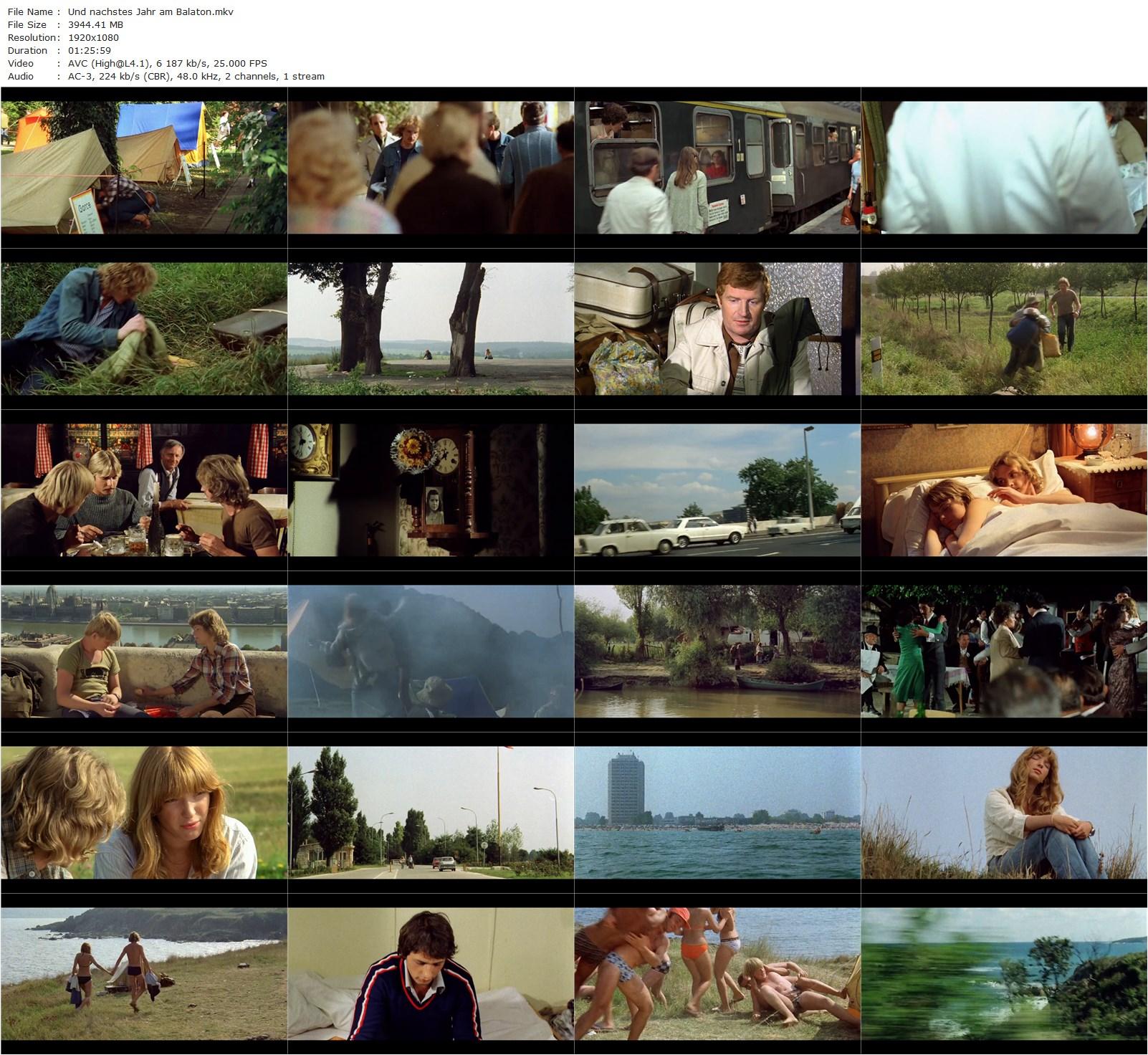 And Next Year at Lake Balaton AKA Und nächstes Jahr am Balaton (1980) Herrmann Zschoche, Gudrun Ritter, Peter Bause, Fred Delmare-poster