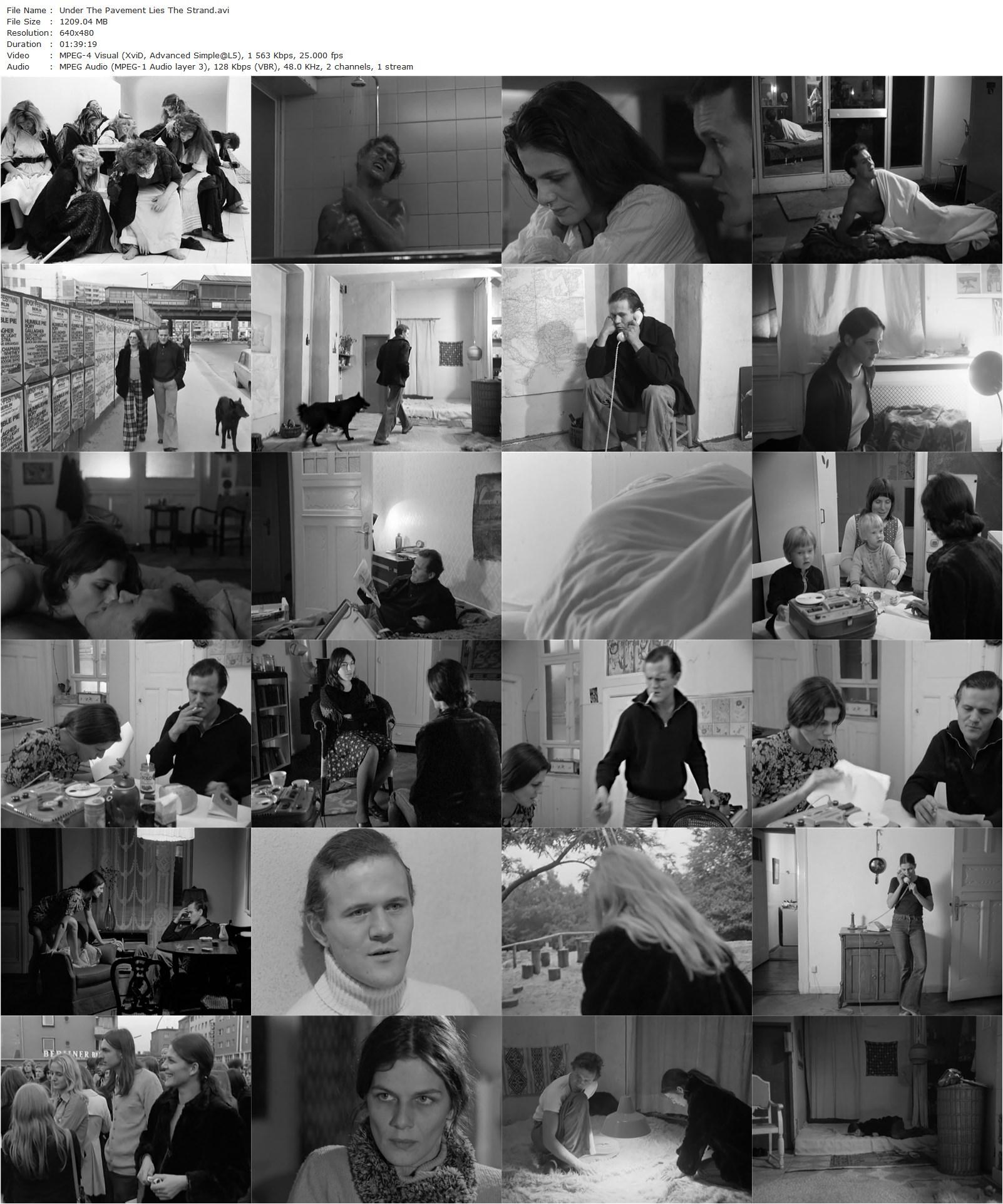 Under the Pavement Lies the Strand (1975)-poster