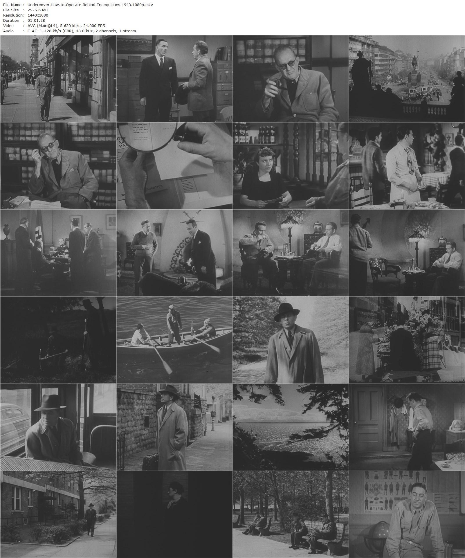 How to Operate Behind Enemy Lines (1943) John Ford, Eddie Foster, Martin Garralaga-poster